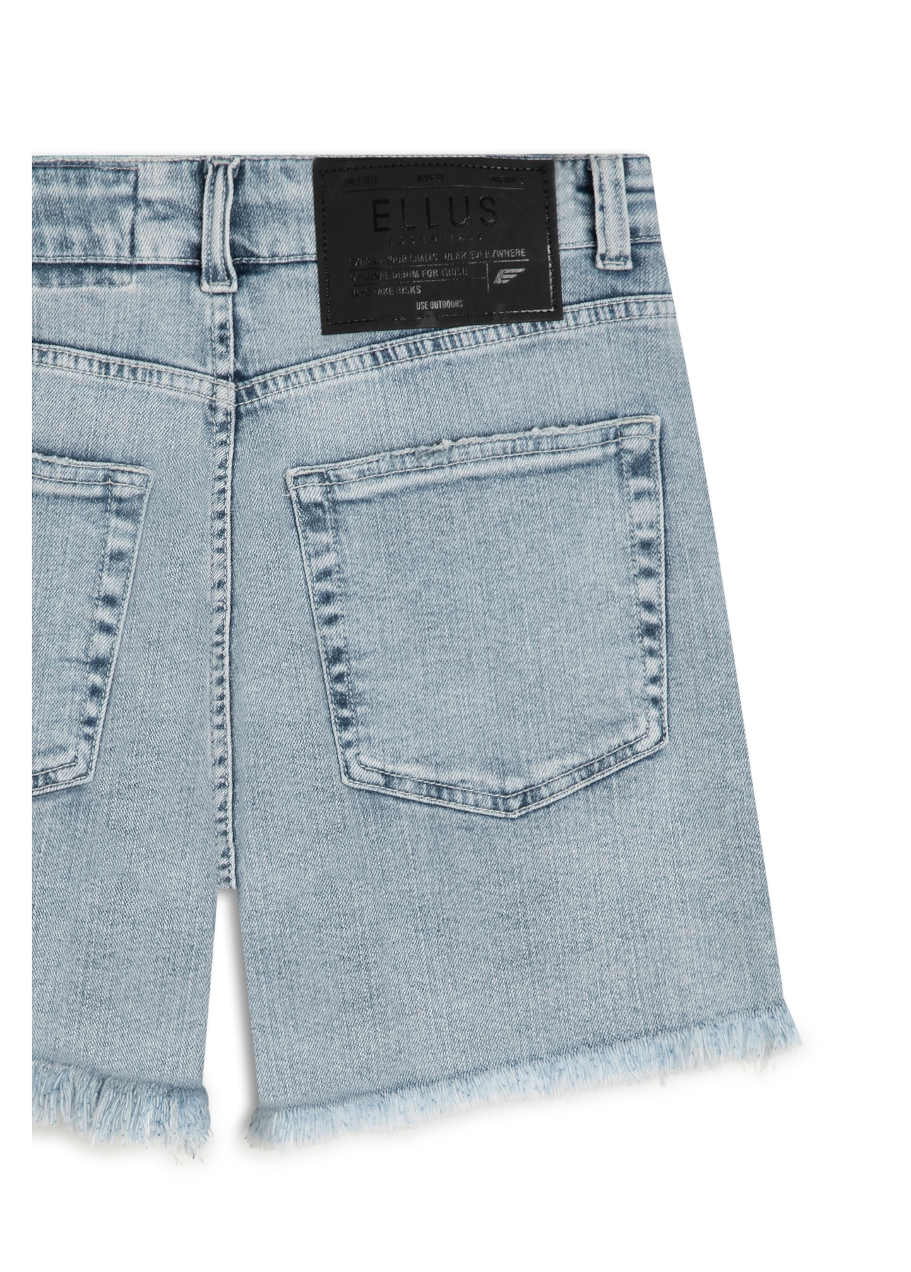 Short  Denim Elastic Clasic Delavê