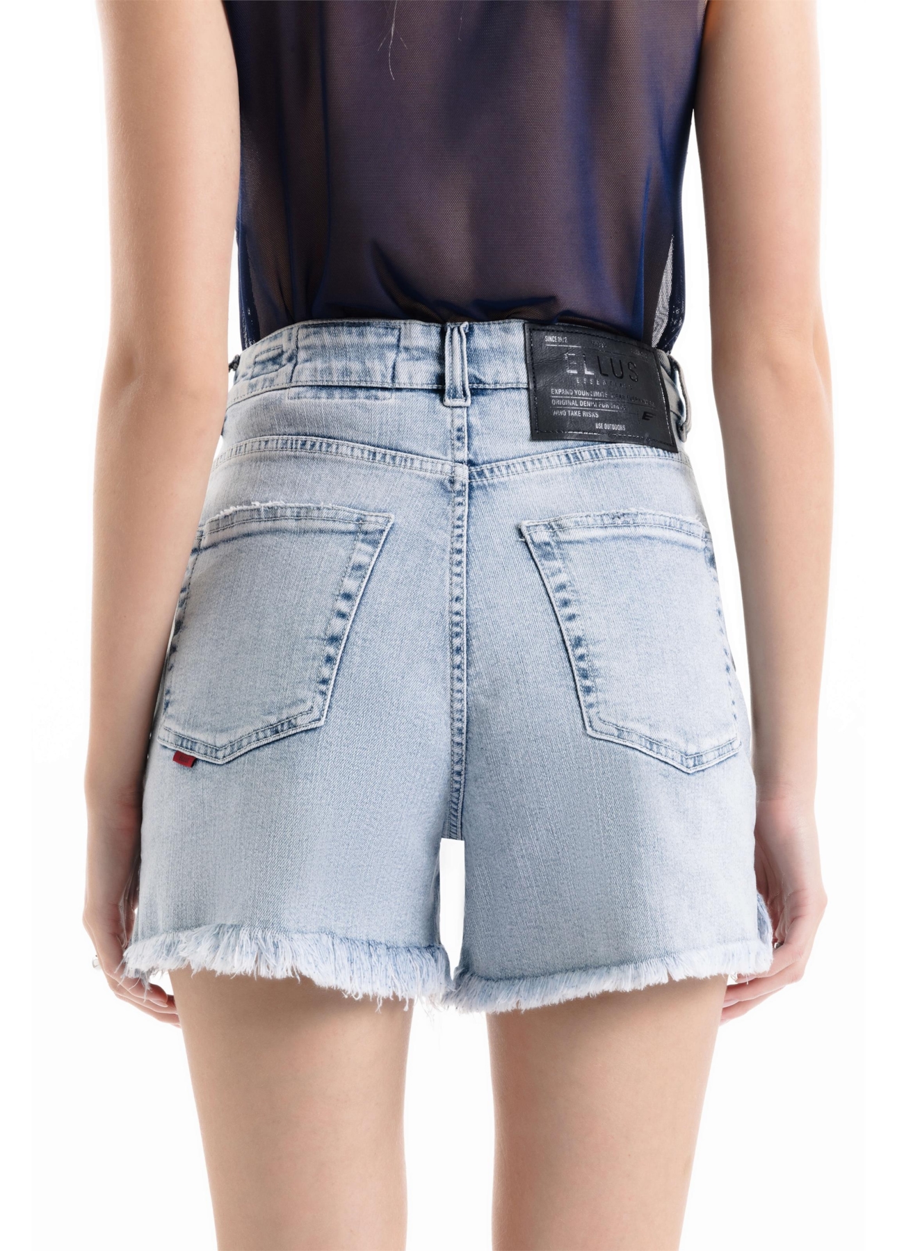 Short  Denim Elastic Clasic Lav.Claro C/ Used