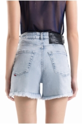 Short  Denim Elastic Clasic Lav.Claro C/ Used