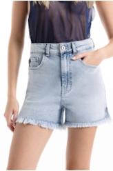 Short  Denim Elastic Clasic Lav.Claro C/ Used