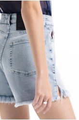 Short  Denim Elastic Clasic Lav.Claro C/ Used