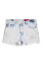 Short Desert Denim Boyish 1812-Lav.Claro C/ Puidos