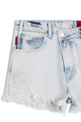 Short Desert Denim Boyish 1812-Lav.Claro C/ Puidos