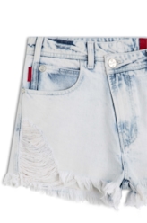 Short Desert Denim Boyish 1812-Lav.Claro C/ Puidos