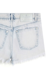 Short Desert Denim Boyish 1812-Lav.Claro C/ Puidos