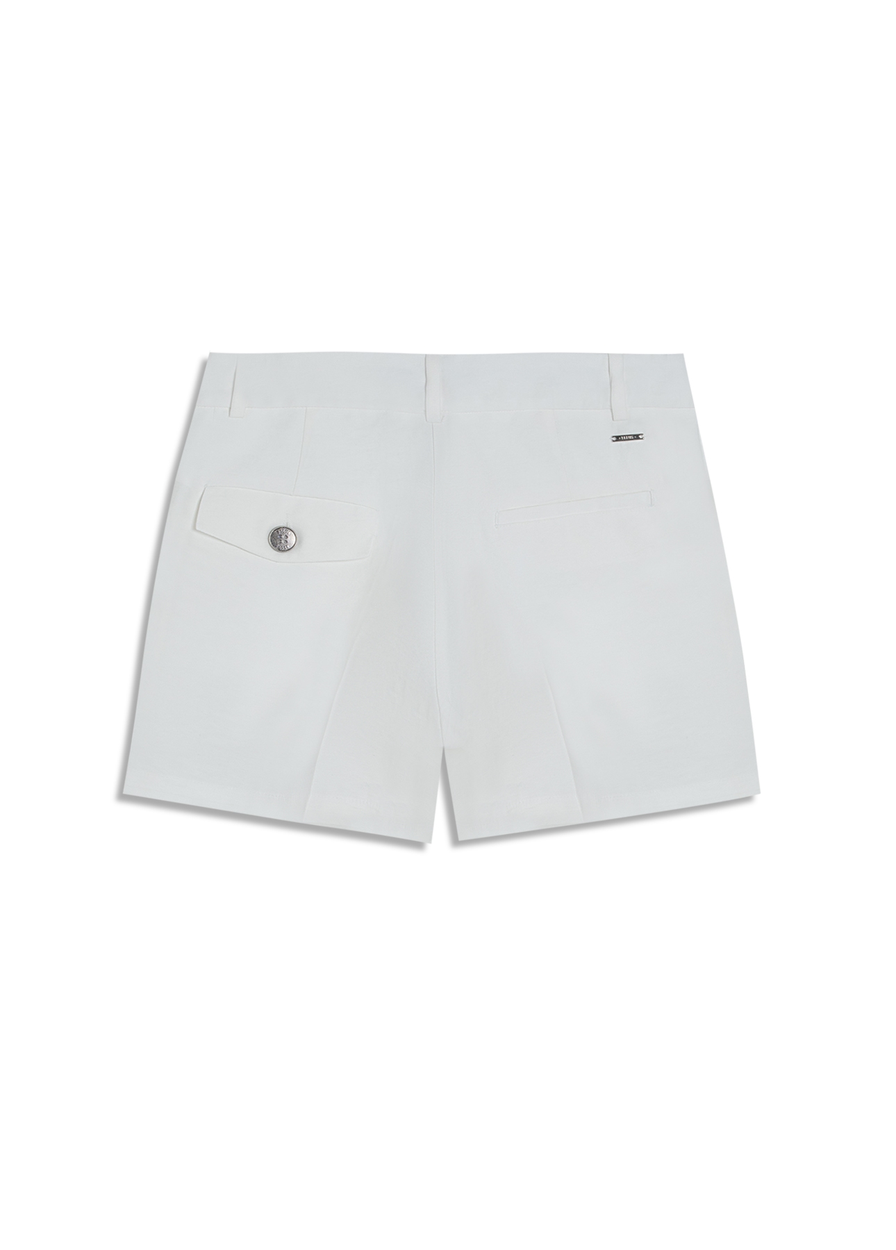 Short Dominique Pockets Off White