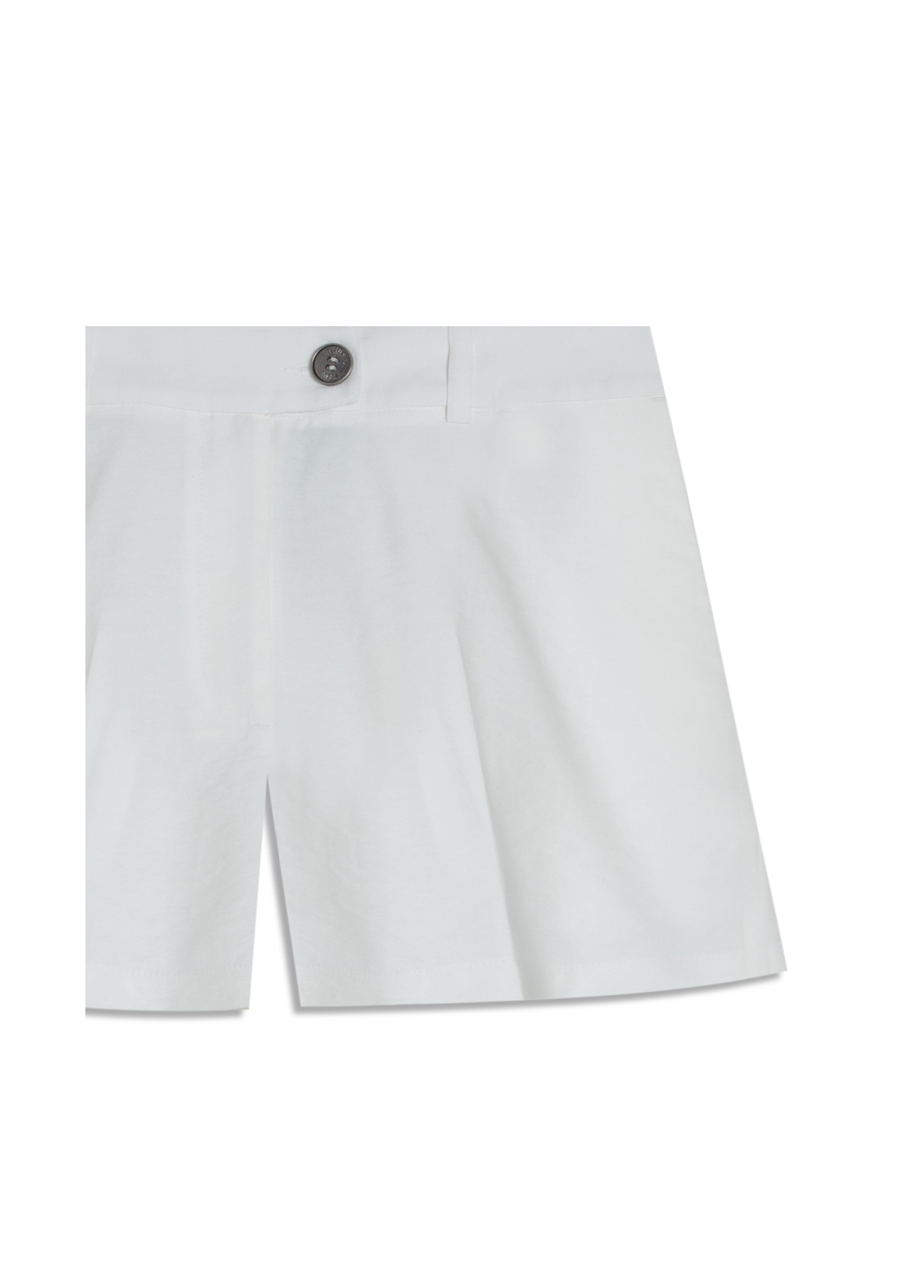 Short Dominique Pockets Off White