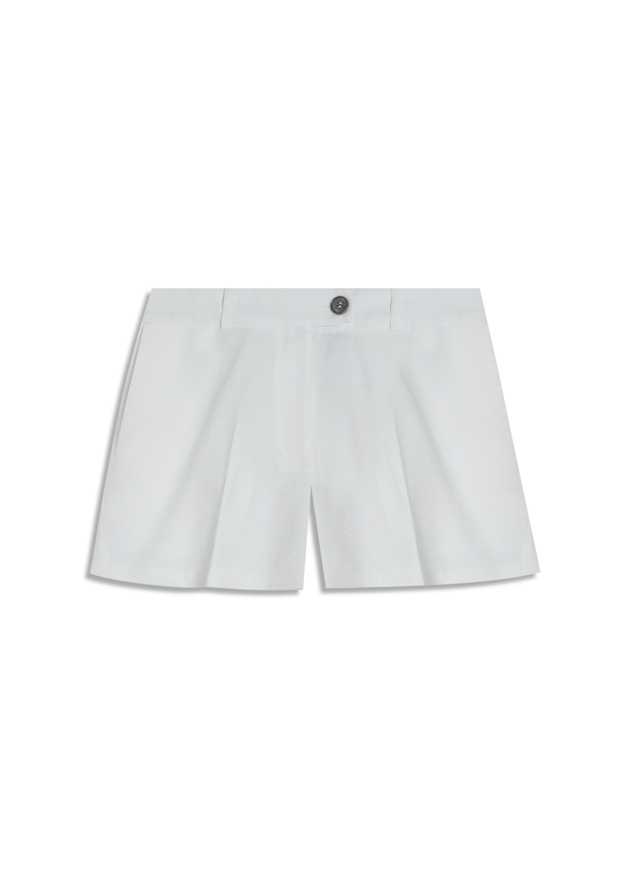 Short Dominique Pockets Off White
