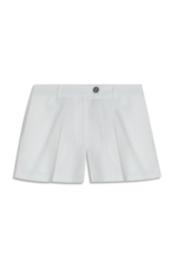 Short Dominique Pockets Off White
