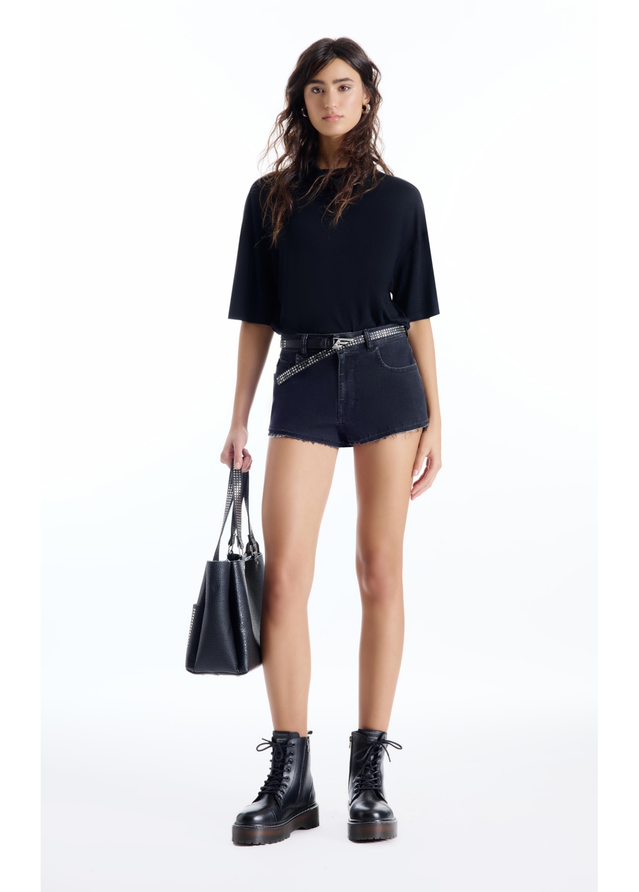 Short First Black Kate 2030 - Lav.Black C/ Luva