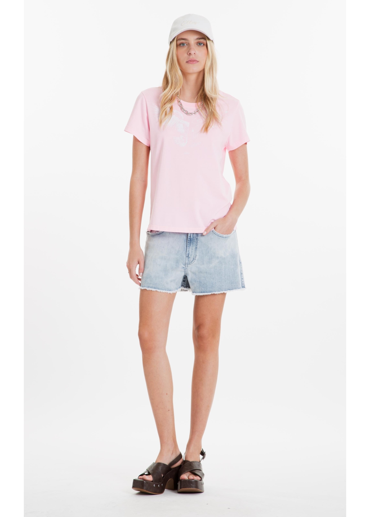 Short High Comfort Stretch  Evase Lav.Claro Com Foam
