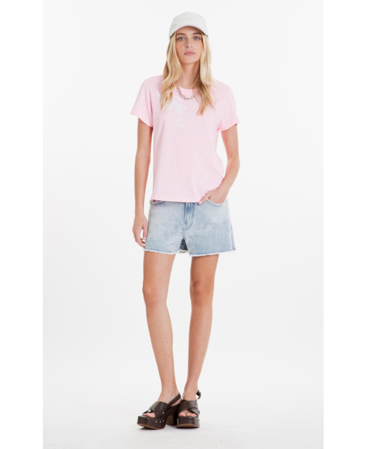 Short High Comfort Stretch  Evase Lav.Claro Com Foam