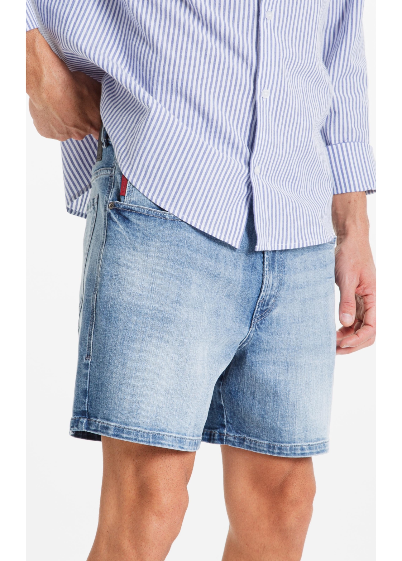 Short High Comfort Stretch Hawaii Lav.Claro