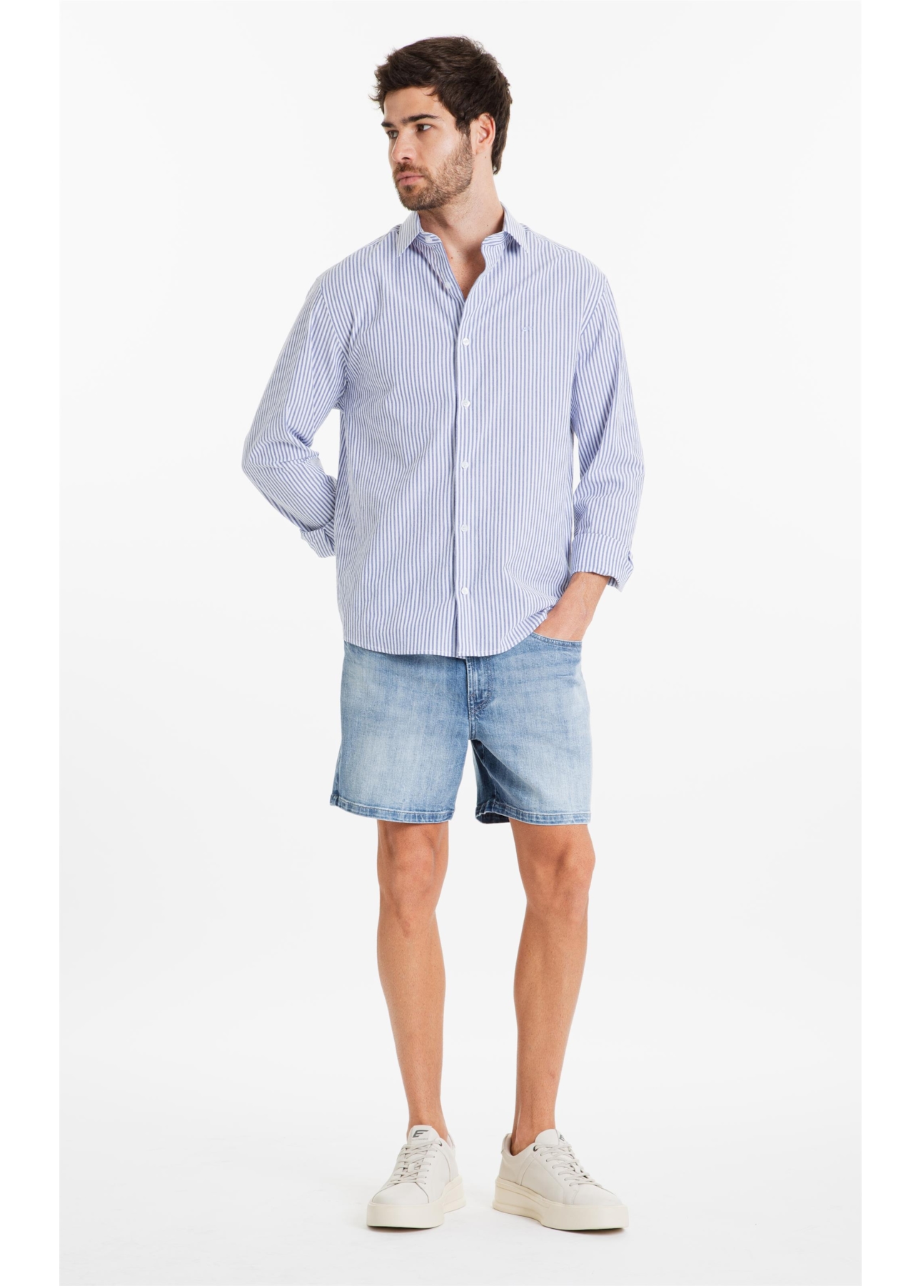 Short High Comfort Stretch Hawaii Lav.Claro