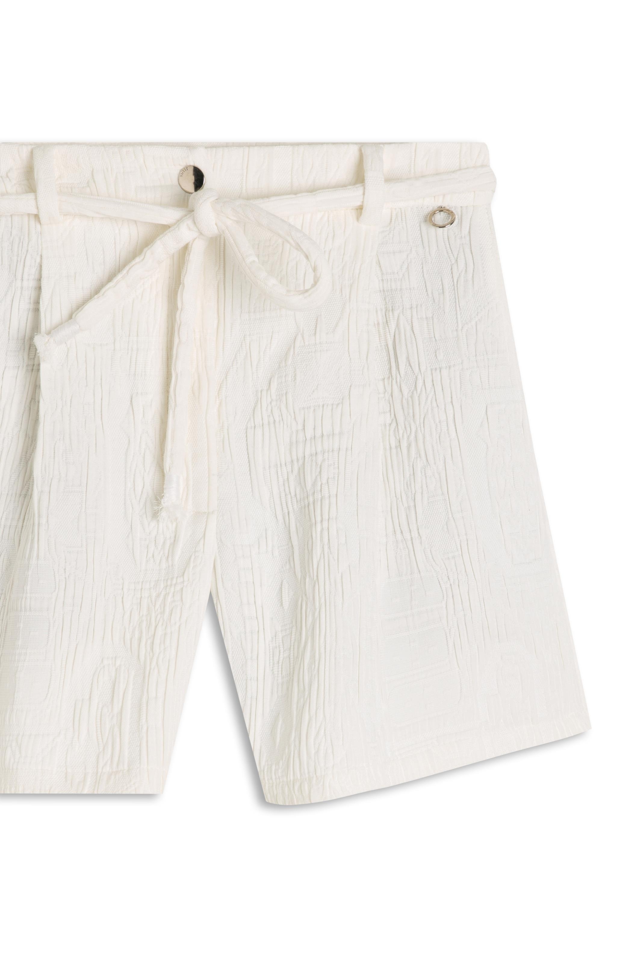 Short Jacquard Off White