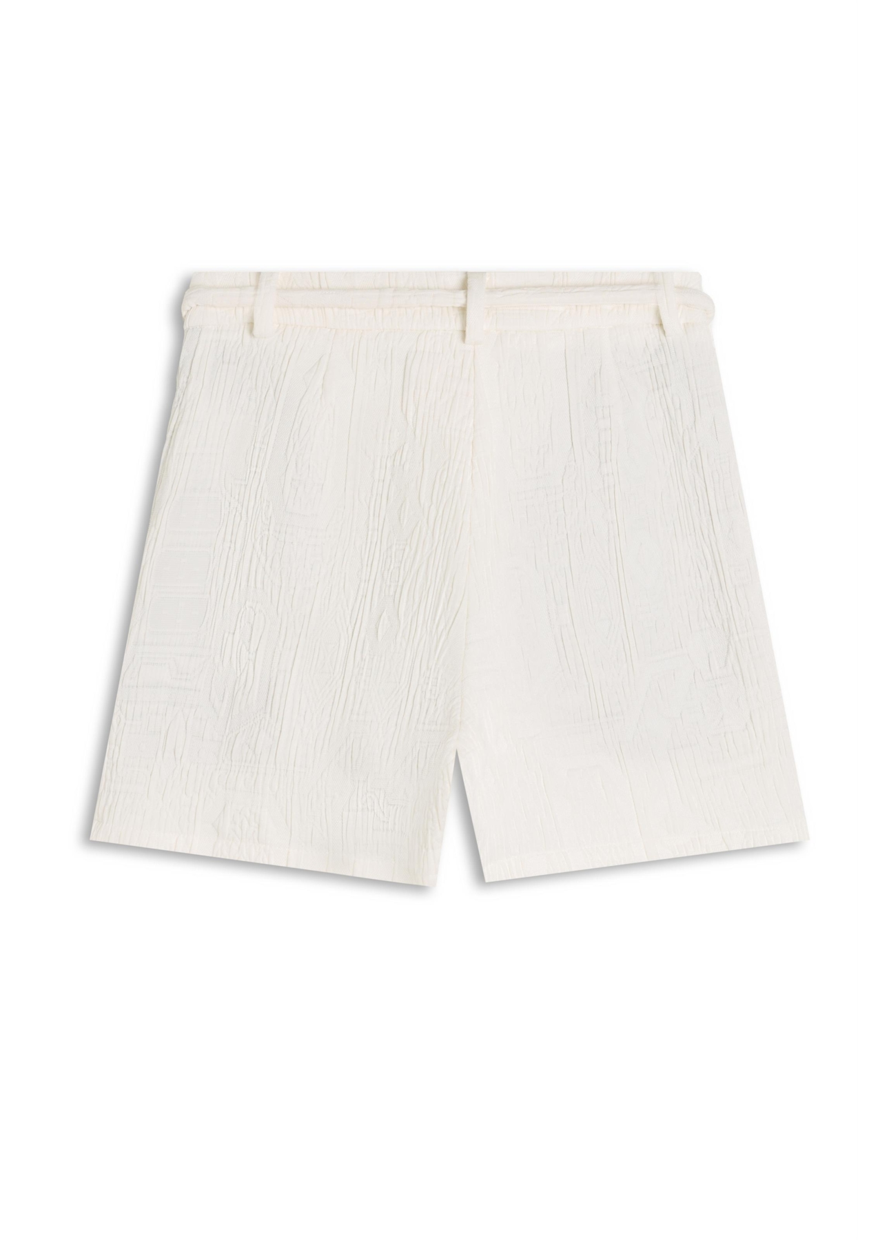 Short Jacquard Off White