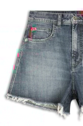 Short Jeans Deep Blue Godê 1633-Lav.Escuro C/ Used