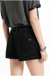 Short Jogging Black Preppy Lav. Escura
