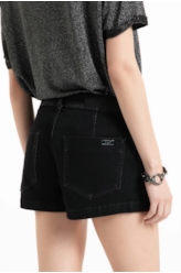Short Jogging Black Preppy Lav. Escura