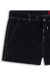 Short Jogging Black Preppy Lav. Escura