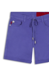 Short Jogging Color Classic Preppy Azul Bic