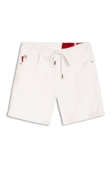 Short Jogging Color Classic Preppy Branco