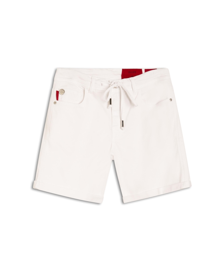 Short Jogging Color Classic Preppy Branco