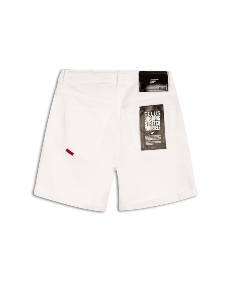 Short Jogging Color Classic Preppy Branco