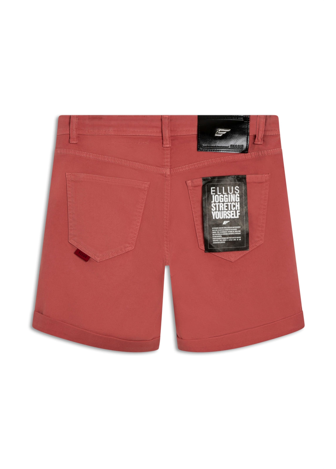Short Jogging Color Classic Preppy Goiaba