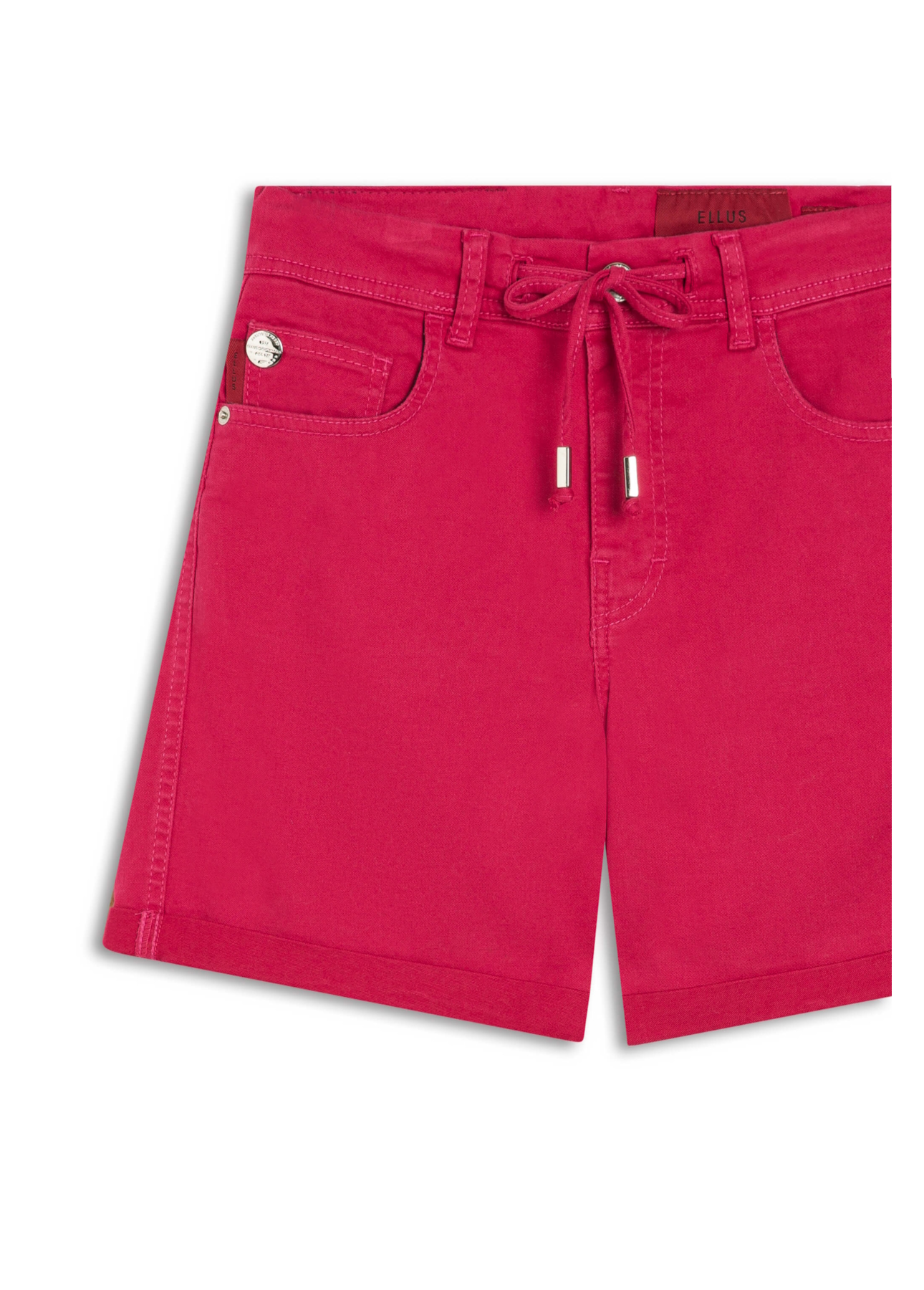 Short Jogging Color Classic Preppy Vinho