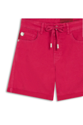 Short Jogging Color Classic Preppy Vinho