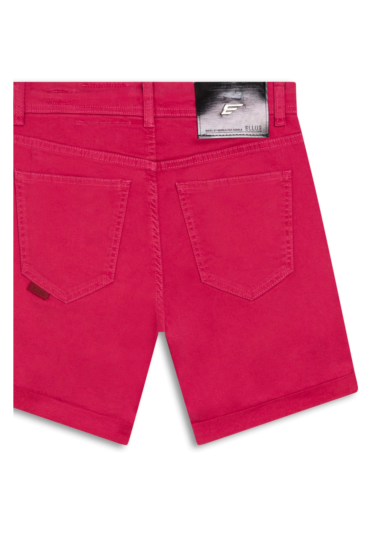 Short Jogging Color Classic Preppy Vinho
