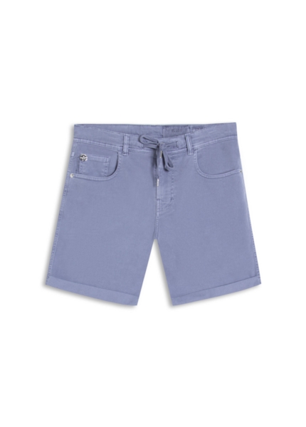 Short Jogging Color Preppy Blue Vintage