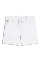 Short Jogging Color Preppy  Branco