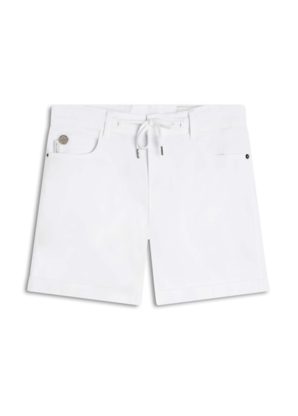 Short Jogging Color Preppy  Branco