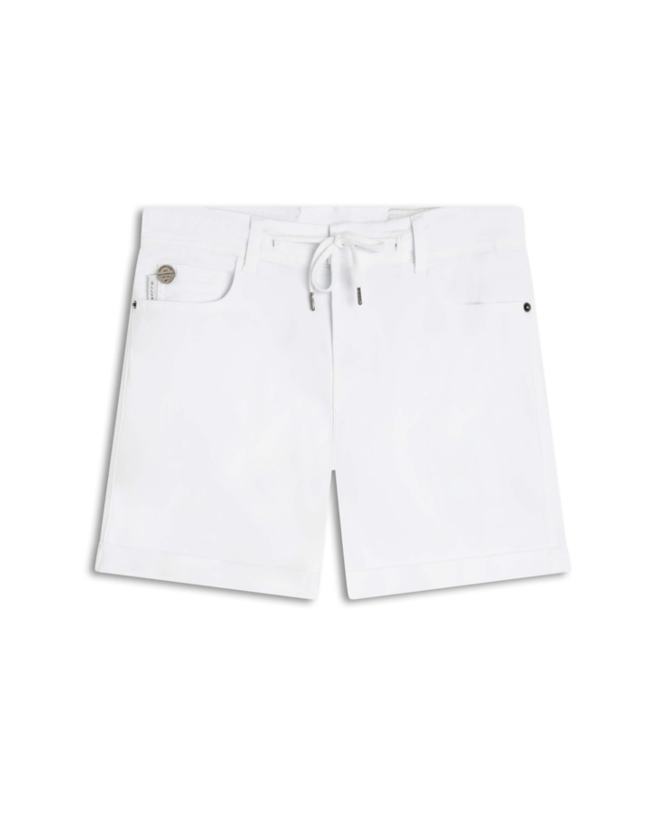 Short Jogging Color Preppy  Branco