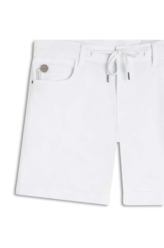 Short Jogging Color Preppy  Branco