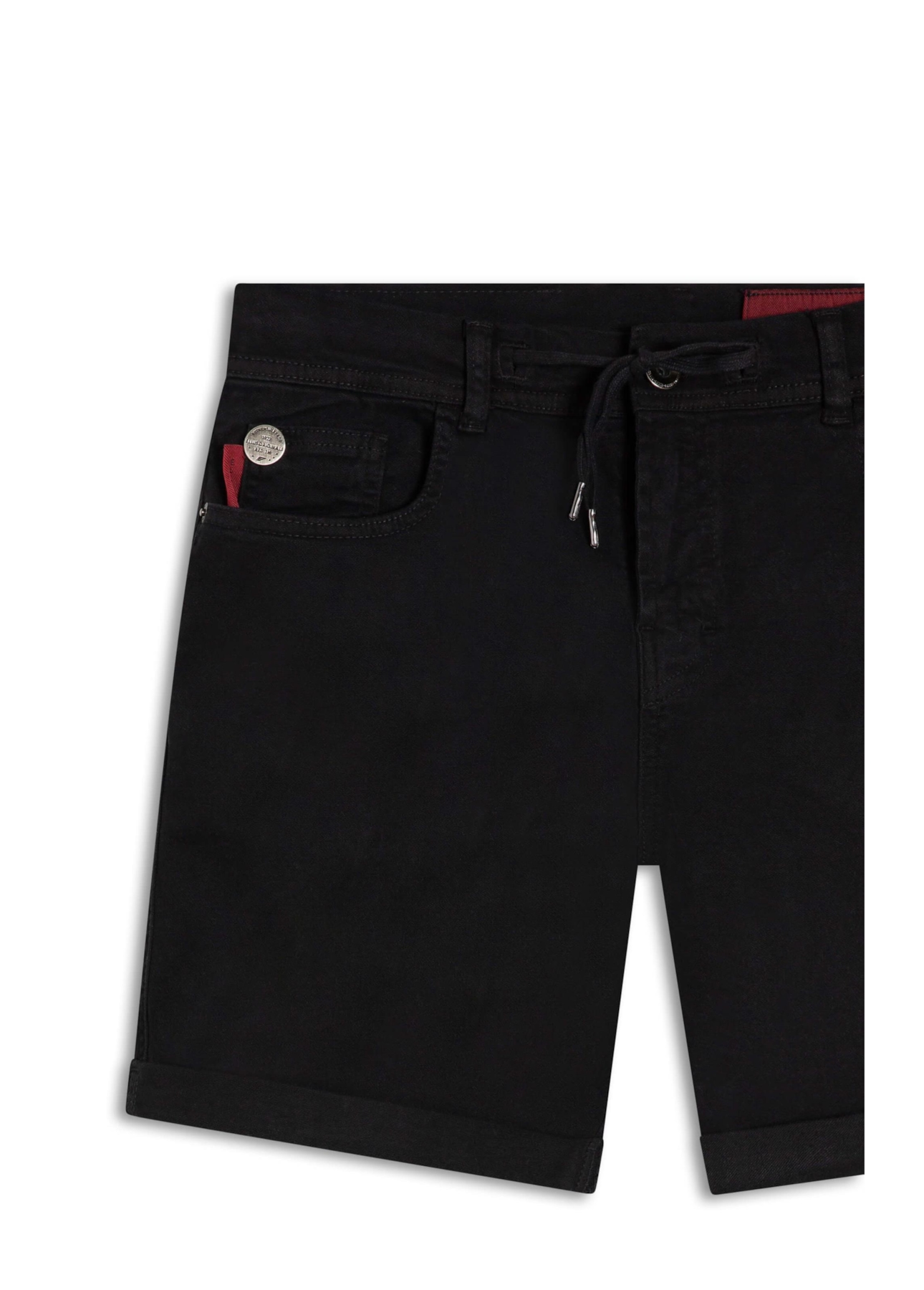 Short Jogging Color Preppy Preto