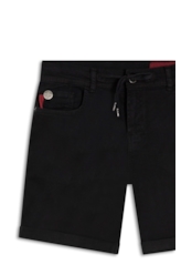 Short Jogging Color Preppy Preto