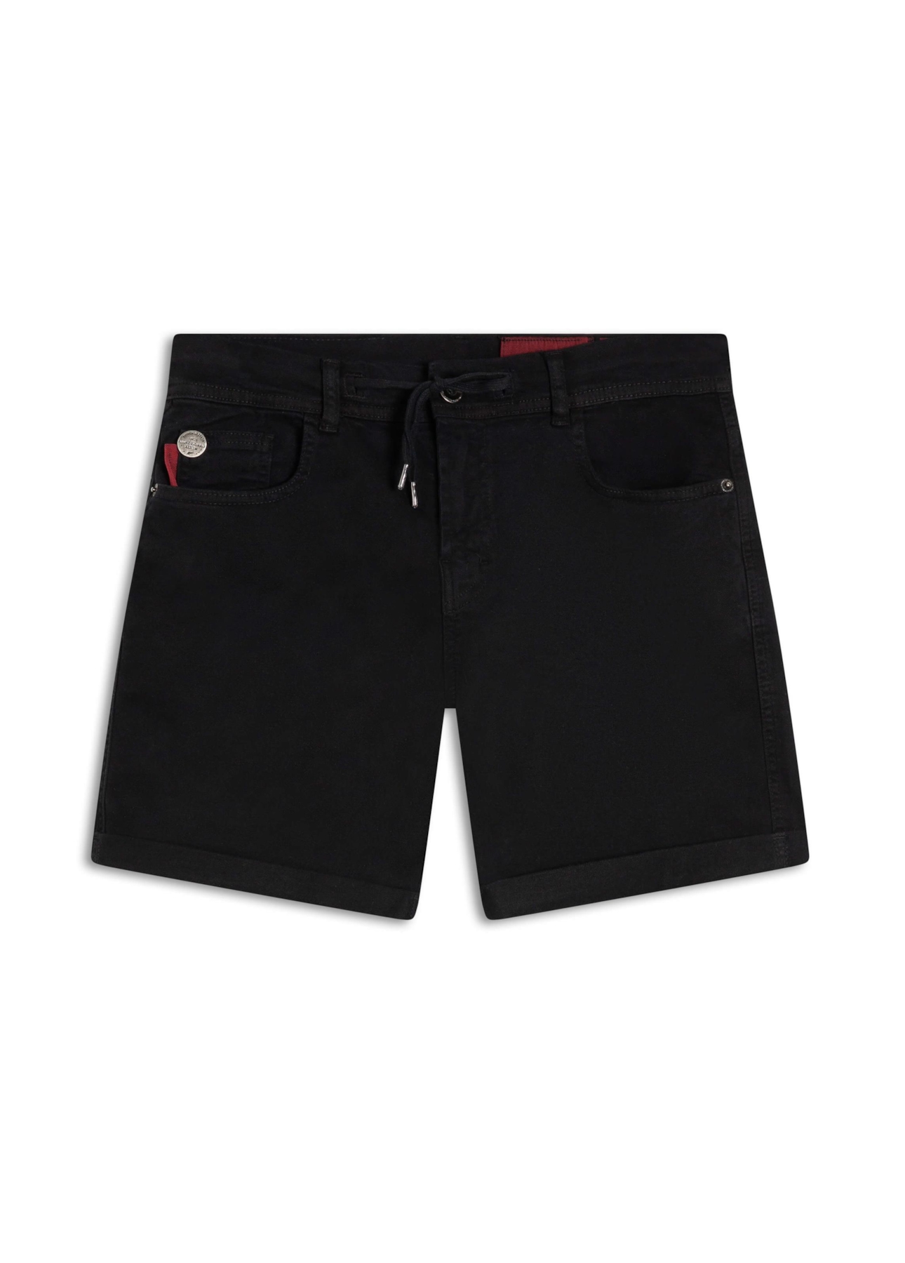 Short Jogging Color Preppy Preto