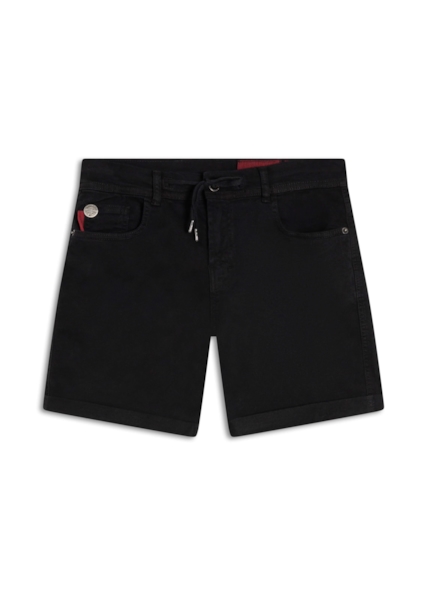 Short Jogging Color Preppy Preto