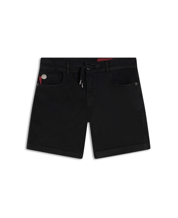 Short Jogging Color Preppy Preto