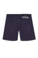 Short Jogging Color Preppy Purple Blue