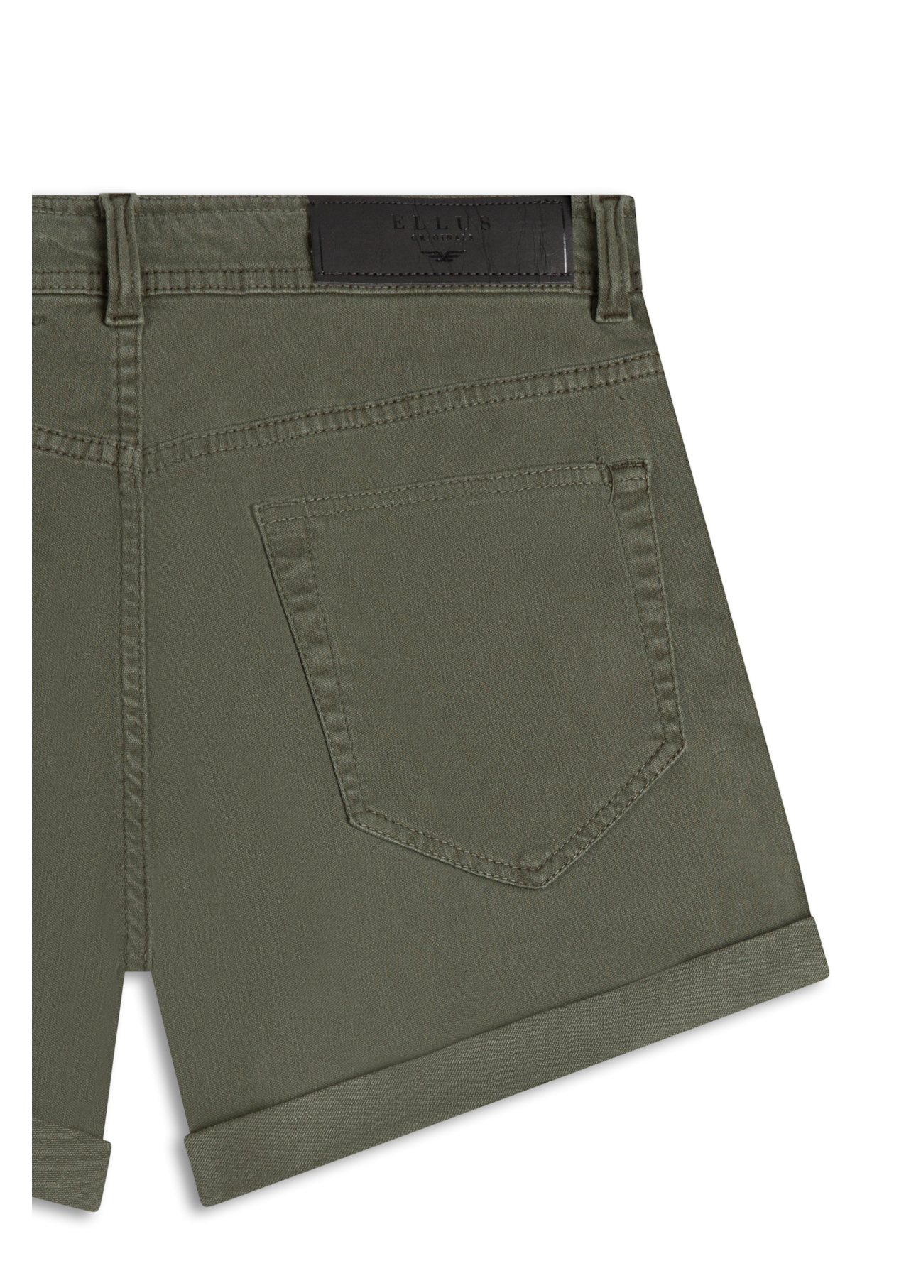 Short Jogging Color Preppy Verde Escuro