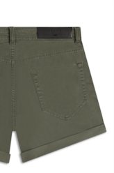 Short Jogging Color Preppy Verde Escuro