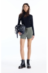 Short Jogging Color Preppy Verde Escuro