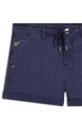 Short Jogging Slim Preppy Purple Blue