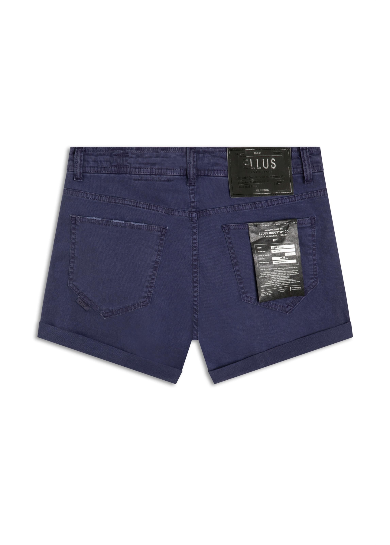 Short Jogging Slim Preppy Purple Blue