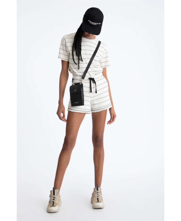Short Malhão Stripes Off White