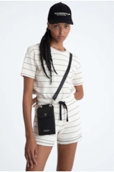 Short Malhão Stripes Off White